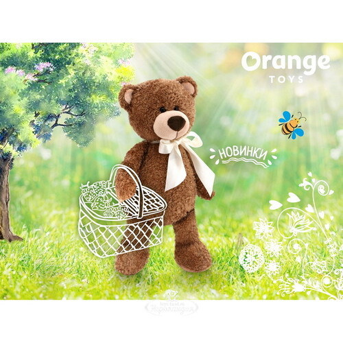 Мягкая игрушка Медвежонок Тепа 30 см, Orange Exclusive Orange Toys