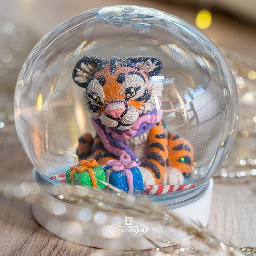 Набор для творчества Создай Волшебный Шар - Тигры с Подарками Bumbaram