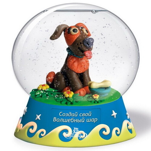 Набор для творчества Создай Большой волшебный шар - Собачка Bumbaram