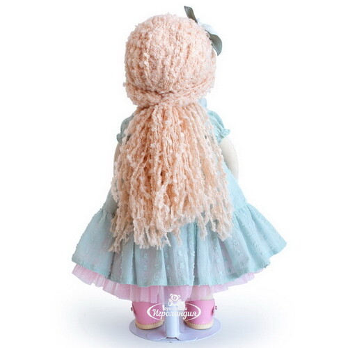 Мягкая кукла Аврора с единорогом Пудингом 38 см, Minimalini Budi Basa