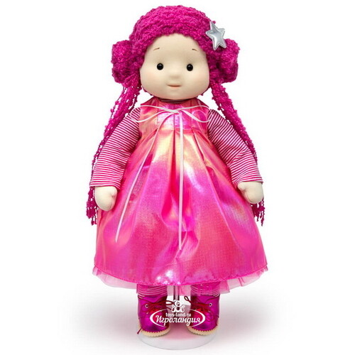 Мягкая кукла Элара со звездочкой 38 см, Minimalini Budi Basa