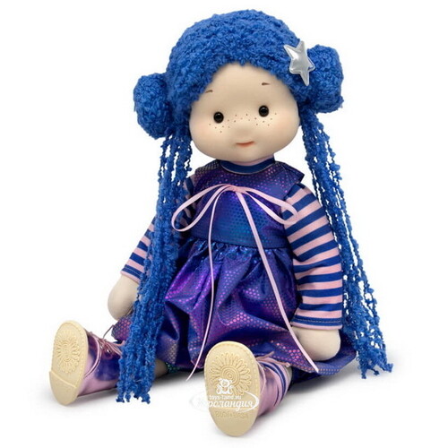 Мягкая кукла Лив со звездочкой 38 см, Minimalini Budi Basa