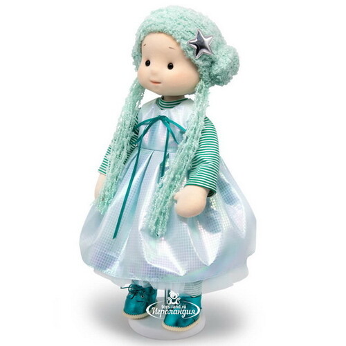 Мягкая кукла Мира со звездочкой 38 см, Minimalini Budi Basa