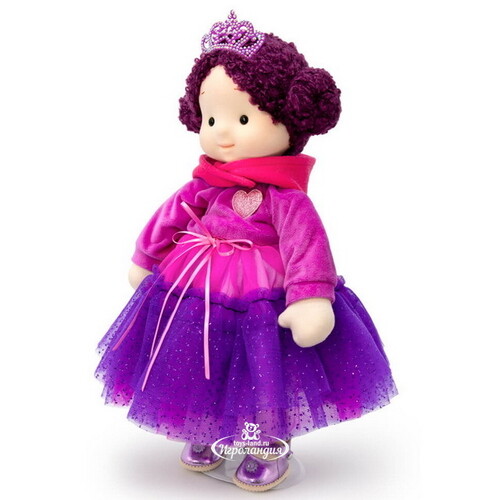 Мягкая кукла Принцесса Тиана 38 см, Minimalini Budi Basa