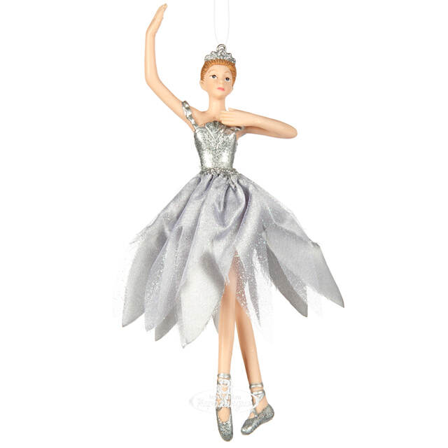 Елочная игрушка Балерина Исидора 16 см, подвеска Goodwill