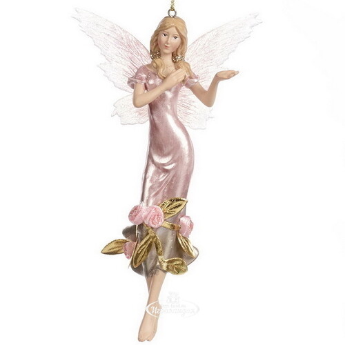 Елочная игрушка Фея Марианна Сторителла - Розовый Жемчуг 18 см, подвеска Goodwill