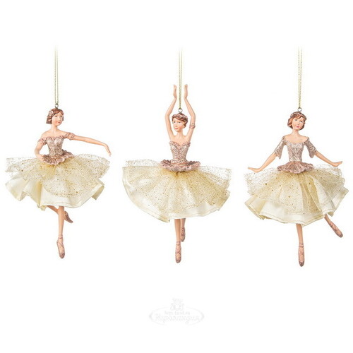 Елочная игрушка Балерина Шанталь - Танец Лауренсии 16 см, подвеска Goodwill