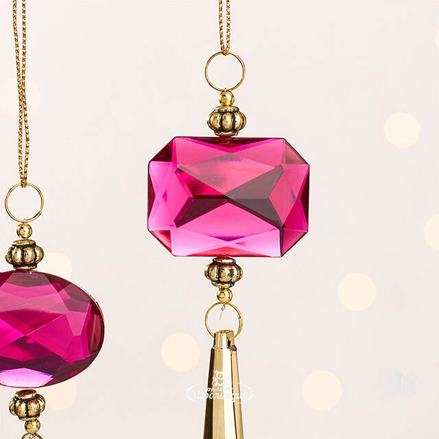 Набор елочных украшений Magnolia Jewelry 14 см, 2 шт, подвеска Goodwill