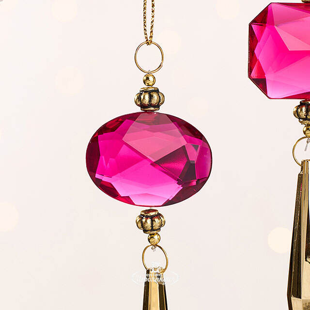 Набор елочных украшений Magnolia Jewelry 14 см, 2 шт, подвеска Goodwill