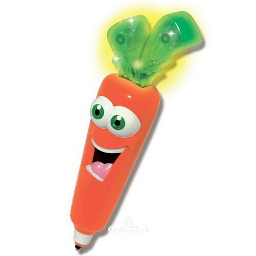 Набор обучающих игр Игра для самых маленьких с интерактивной ручкой Морковкой, свет, звук Lisciani