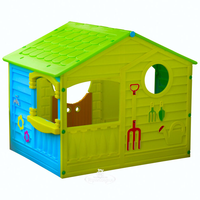 Домик "Детский коттедж", 130*111*115 см Marian Plast