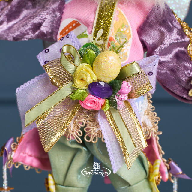 Коллекционная кукла Пасхальный Эльф Календир - Easter Bunny 28 см Mark Roberts