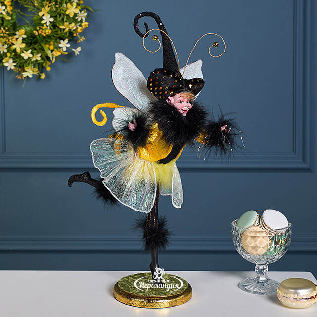 Коллекционная кукла Пчелка Мелисса - Honey Slogger 37 см Mark Roberts