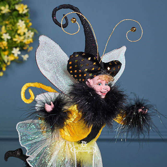 Коллекционная кукла Пчелка Мелисса - Honey Slogger 37 см Mark Roberts