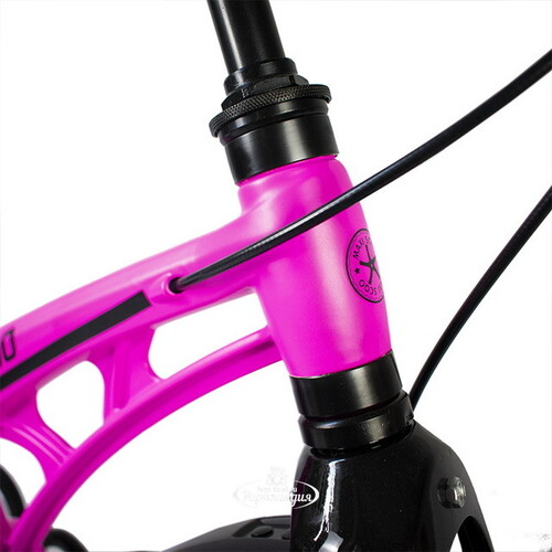 Двухколесный велосипед Maxiscoo Cosmic Delux 16" розовый Maxiscoo