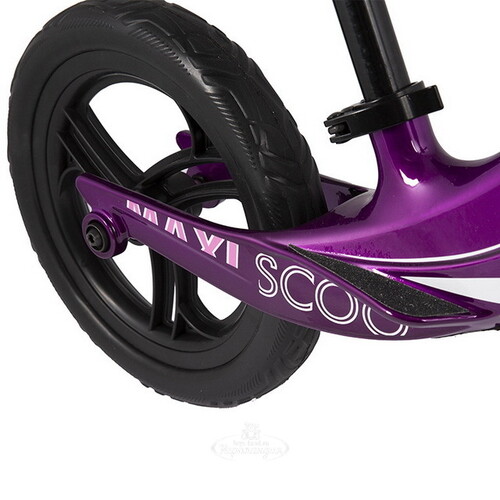 Беговел Maxiscoo Comet, колеса 12", фиолетовый Maxiscoo