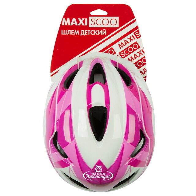 Детский защитный шлем Maxiscoo Pink 48-52 см Maxiscoo