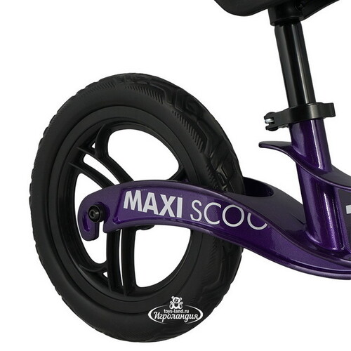 Беговел Maxiscoo Rocket, колеса 12", фиолетовый Maxiscoo