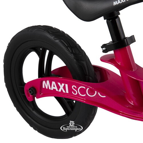 Беговел Maxiscoo Rocket, колеса 12", розовый Maxiscoo