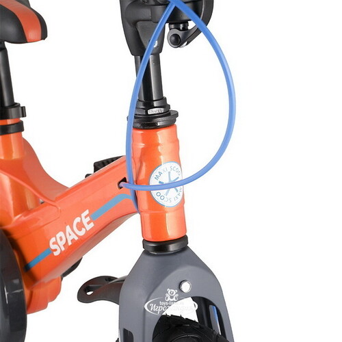 Двухколесный велосипед Maxiscoo Space Delux 16" оранжевый Maxiscoo