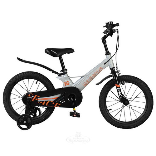 Двухколесный велосипед Maxiscoo Space 16" графитовый Maxiscoo