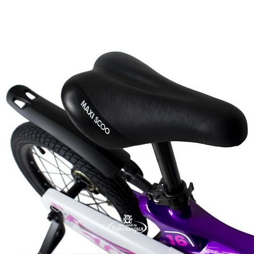Двухколесный велосипед Maxiscoo Space 16" лиловый Maxiscoo
