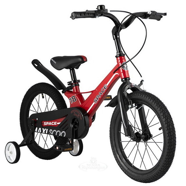 Двухколесный велосипед Maxiscoo Space 18" красный Maxiscoo