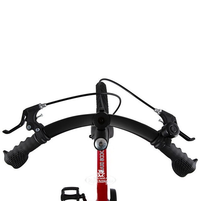 Двухколесный велосипед Maxiscoo Space Delux 18" красный Maxiscoo