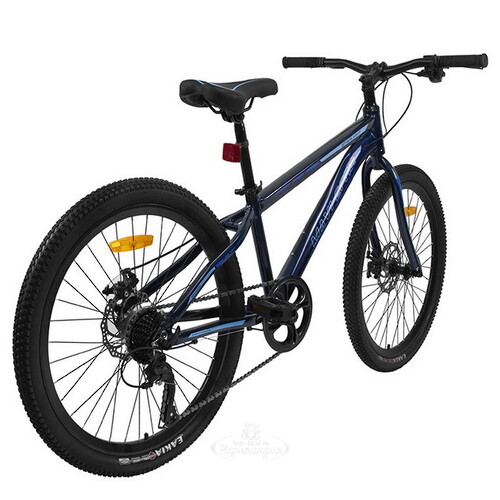 Двухколесный велосипед Maxiscoo Starlight 24", 7 скоростей, синий кобальт Maxiscoo