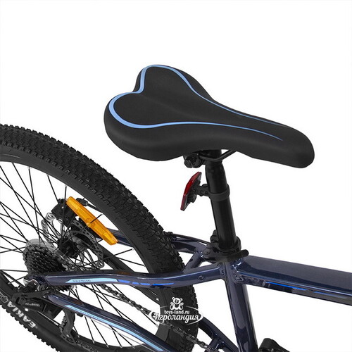 Двухколесный велосипед Maxiscoo Starlight 24", 7 скоростей, синий кобальт Maxiscoo
