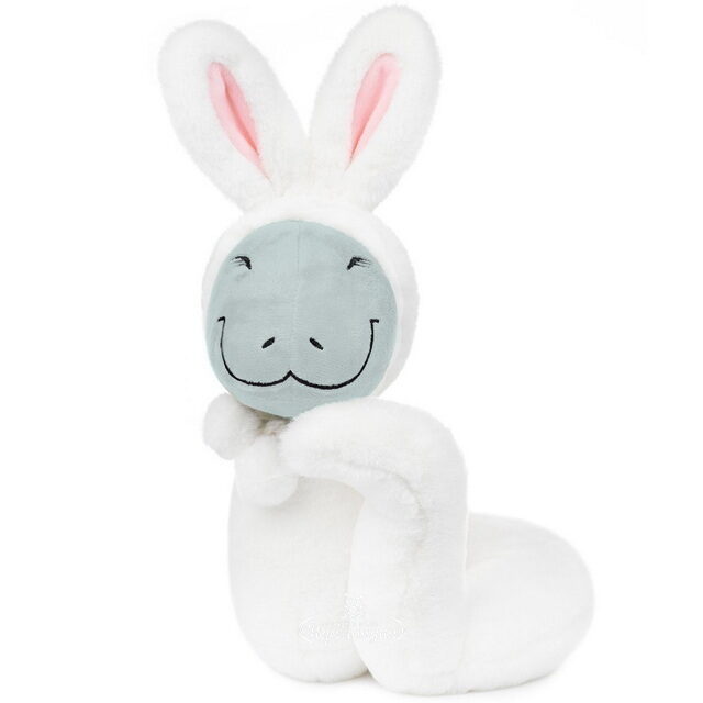 Мягкая игрушка Змей Банни в костюме зайчика 23 см Maxitoys