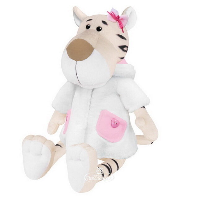 Мягкая игрушка Тигрица в белой шубке 24 см MAXITOYS (Макситойс)