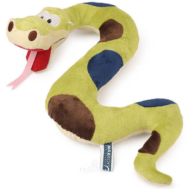 Мягкая игрушка Змей Вася 40 см MAXITOYS