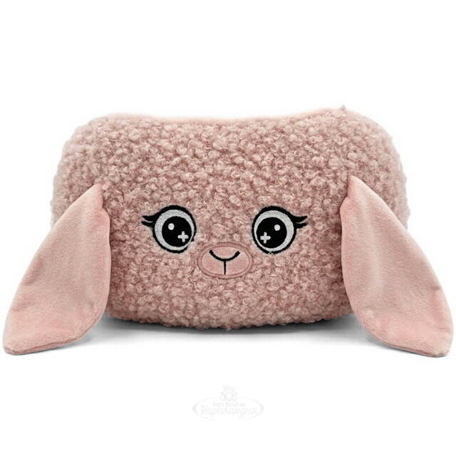 Дорожная игрушка-подушка Овечка Бетти 25 см розовая MAXITOYS (Макситойс)