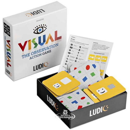 Настольная карточная игра Визуал Ludic