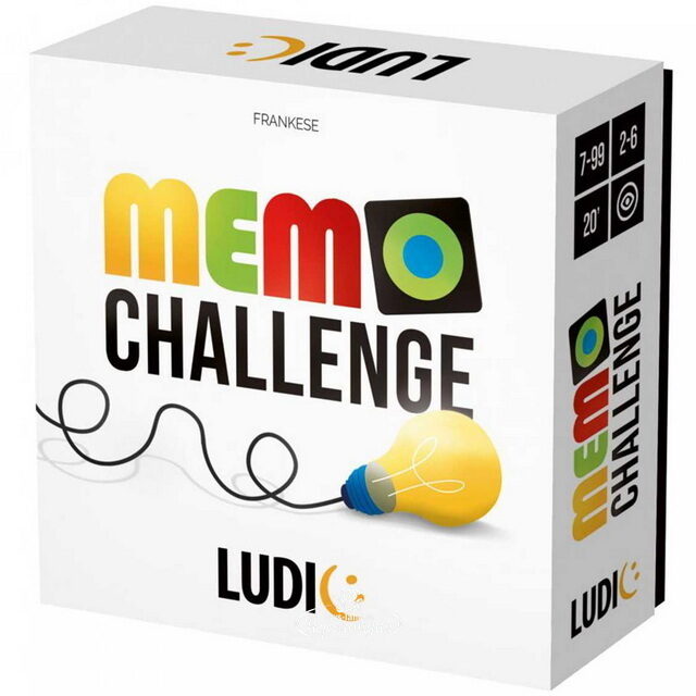 Настольная карточная игра Мемо челлендж Ludic