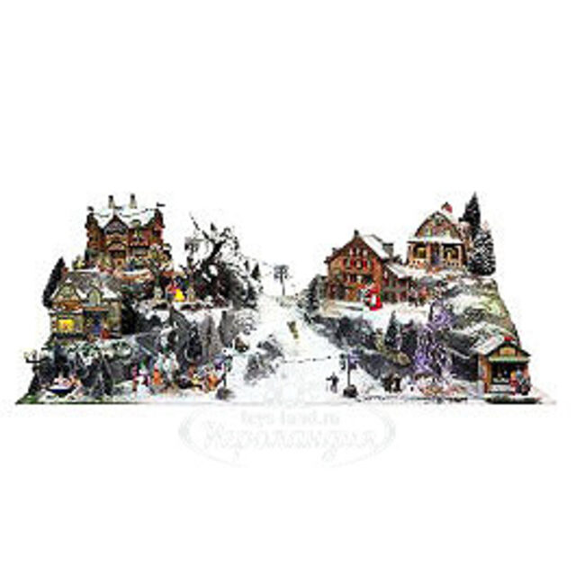 Горное плато с крутым спуском, 120*40*25 см Lemax