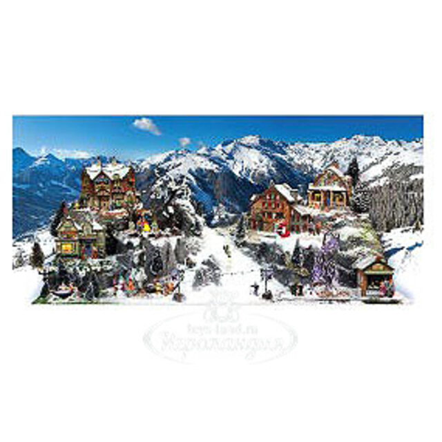 Горное плато с крутым спуском, 120*40*25 см Lemax