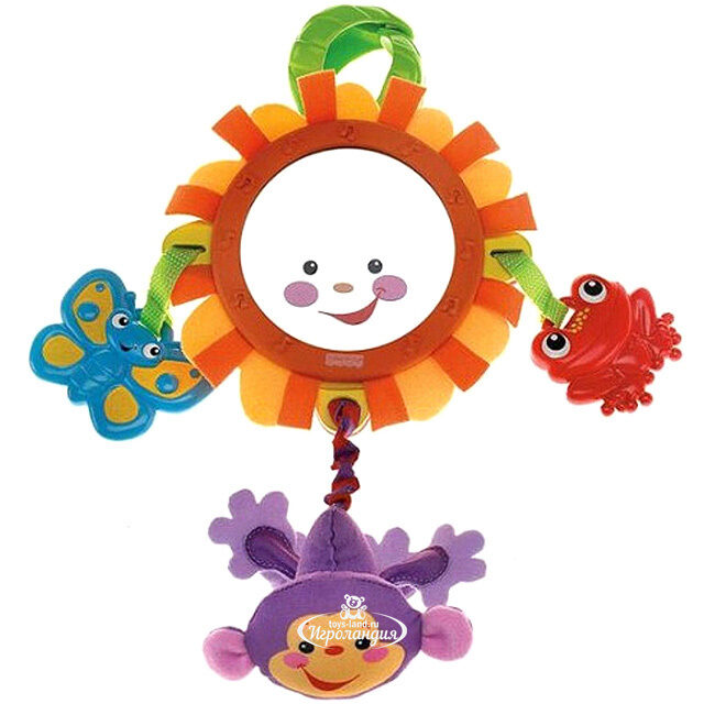 Подвеска для кроватки и коляски Музыкальное солнышко Fisher Price (Фишер Прайс)