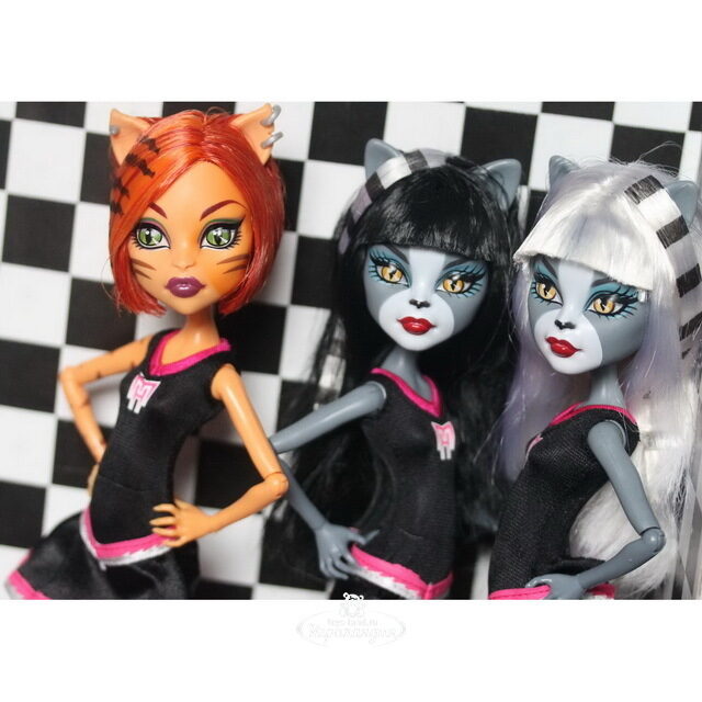Набор кукол Торалей Страйп Пурсефона и Мяулодия Черлидеры (Monster High) Mattel