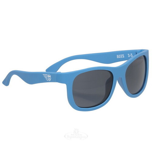Детские солнцезащитные очки Babiators Original Navigator. Страстно-синий, 3-5 лет Babiators