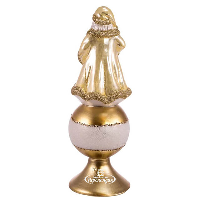 Верхушка на елку Дед Мороз - Gold Ascent of Christmas 22 см, стекло Kurts Adler