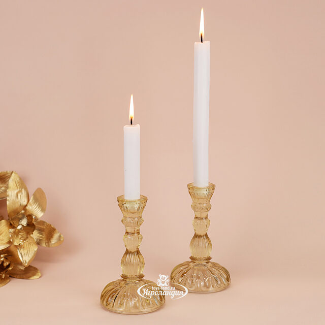 Стеклянный подсвечник Issole 14 см Goodwill