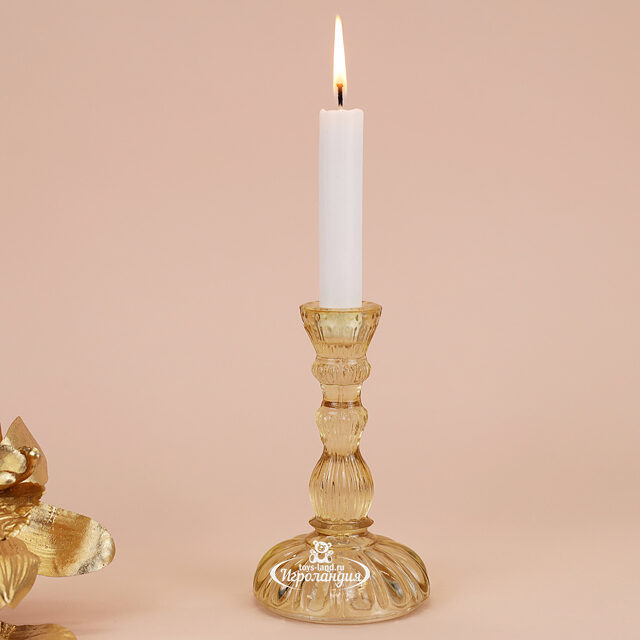 Стеклянный подсвечник Issole 14 см Goodwill