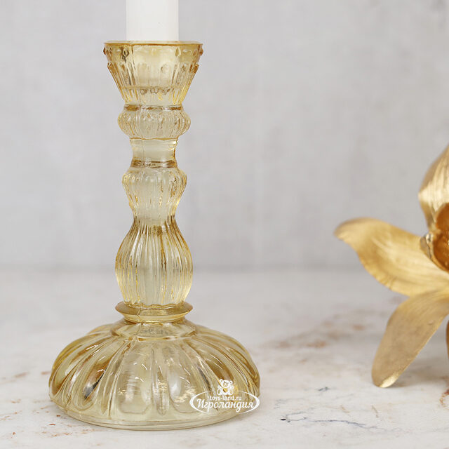 Стеклянный подсвечник Issole 14 см Goodwill