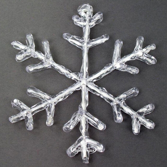 Елочная игрушка Crystal Flake 13 см, подвеска Swerox