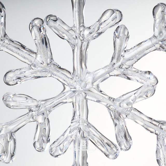 Елочная игрушка Crystal Flake 13 см, подвеска Swerox