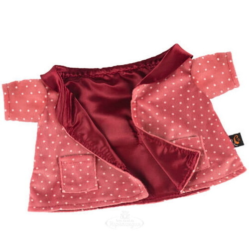 Одежда для Кота Басика 25 см - Темно-розовый халат Budi Basa