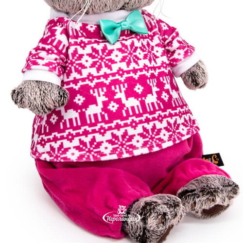 Одежда для Кота Басика 22 см - Зимняя пижама Budi Basa