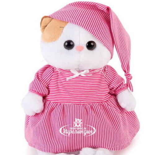 Одежда для Кошечки Лили 24 см - Пижама в розовую полоску Budi Basa